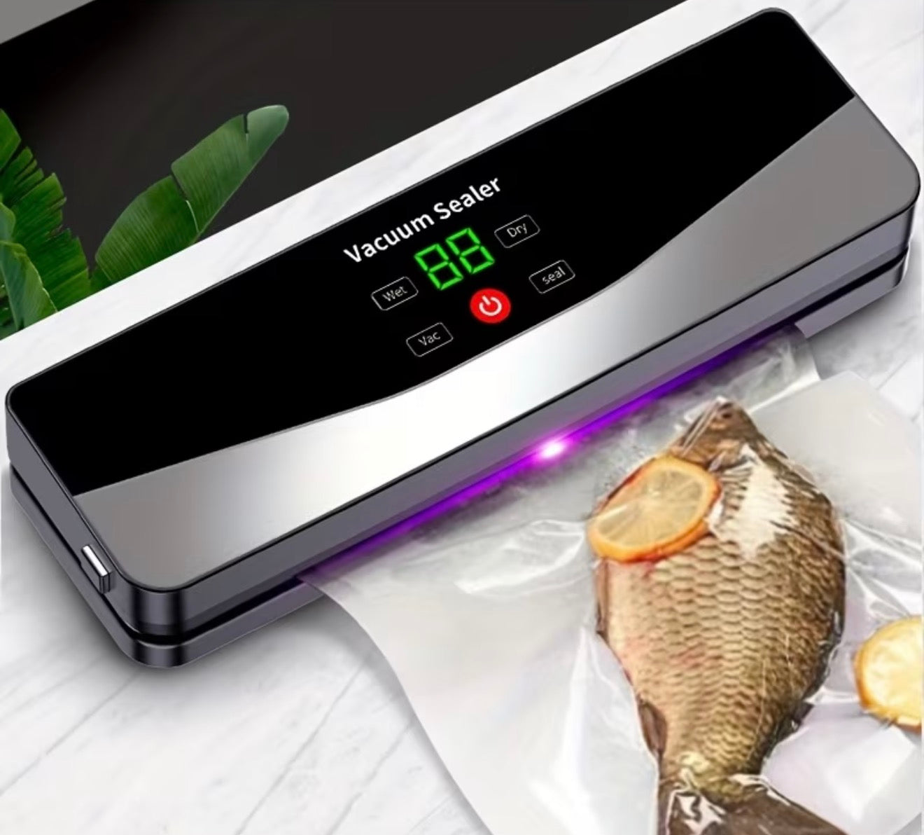 Draadloze voedselverzegelaar - geschikt voor keuken buiten kamperen